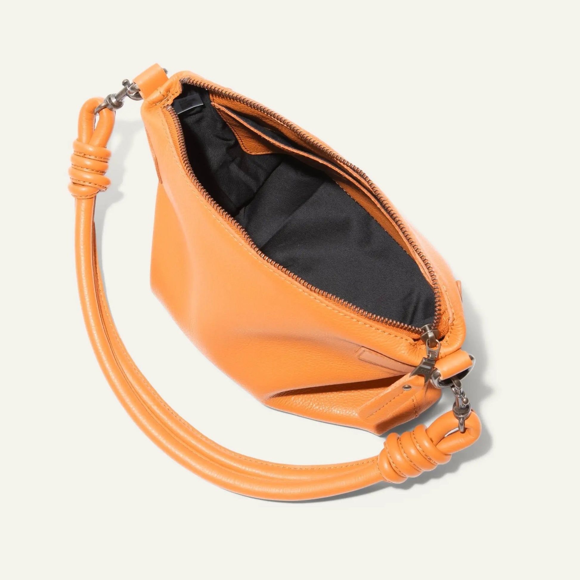 Milan Convertible Topzip Leather Bag orange leather shoulder bag by Will Leather Goods on Tampa Home and Garden Store