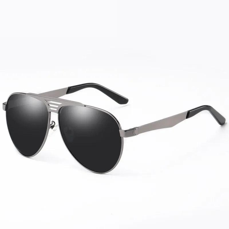 Polarized UV protection sunglasses by FLIPSTYLEZLLC, aviator metal frame with dark lenses on Tampa Home & Garden Store
