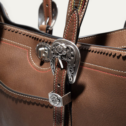 The Handcrafted Two Pocket Concho Work Tote