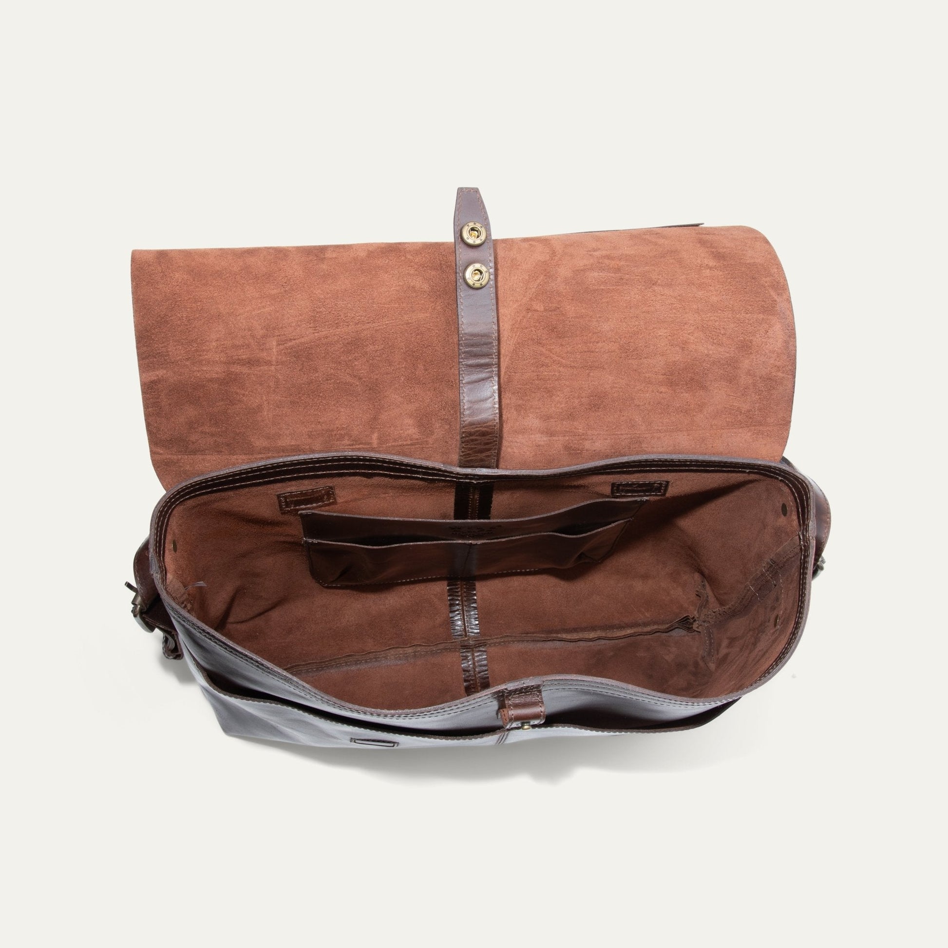 The Field Messenger by Will Leather Goods suede bag with strap on Tampa Home & Garden Store on Tampa Home & Garden Store