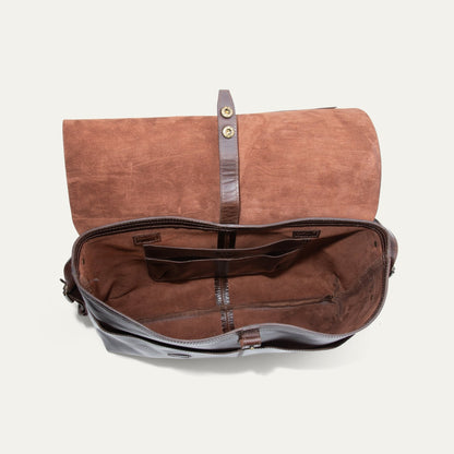 The Field Messenger by Will Leather Goods suede bag with strap on Tampa Home & Garden Store on Tampa Home & Garden Store