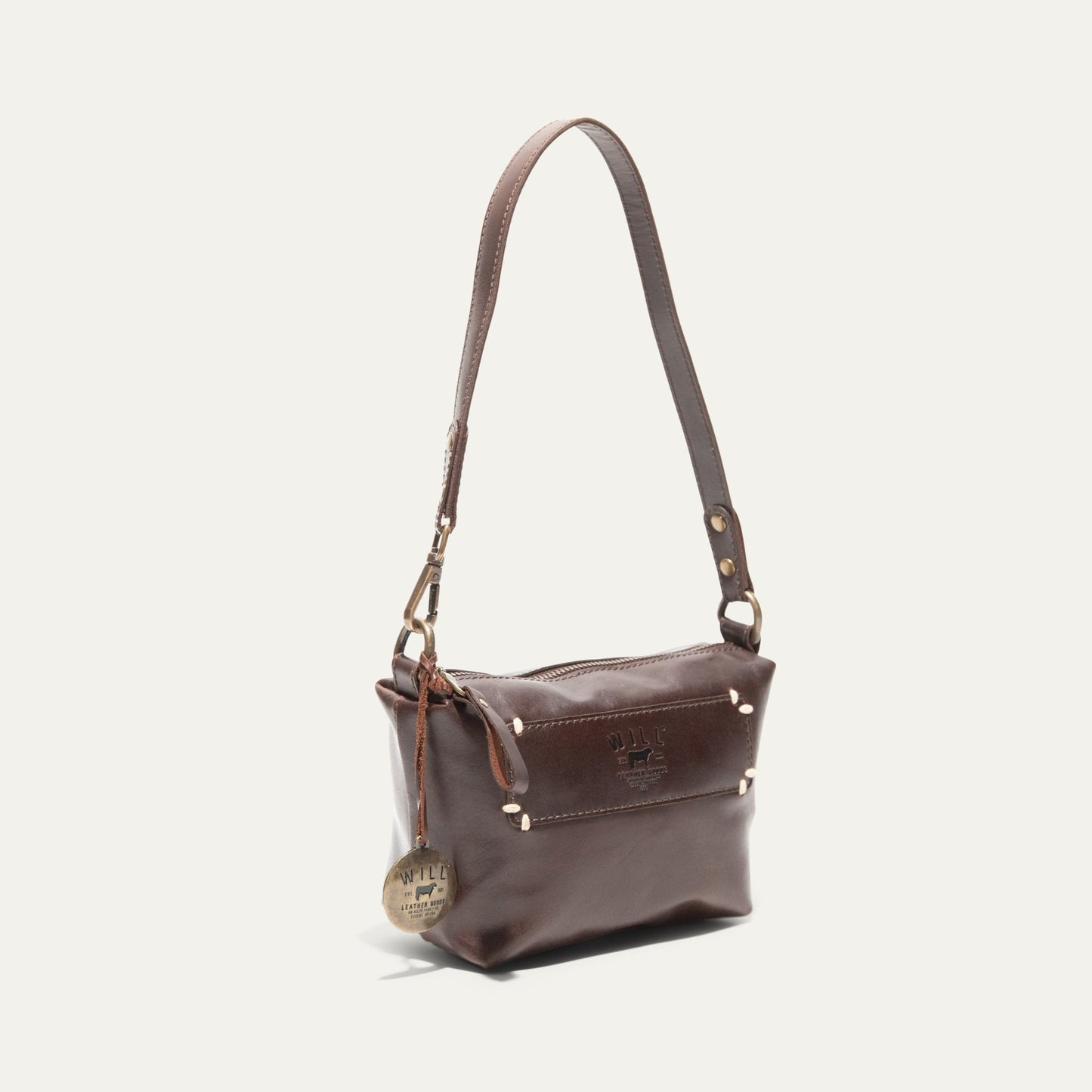 The Simple Soft Waxy Leather Pouch And Bag