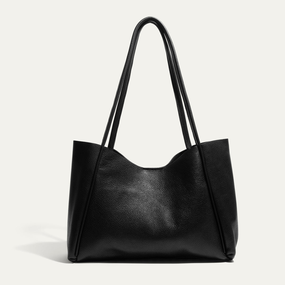 Workshop Tote black leather tote bag with long handles Will Leather Goods on Tampa Home & Garden Store