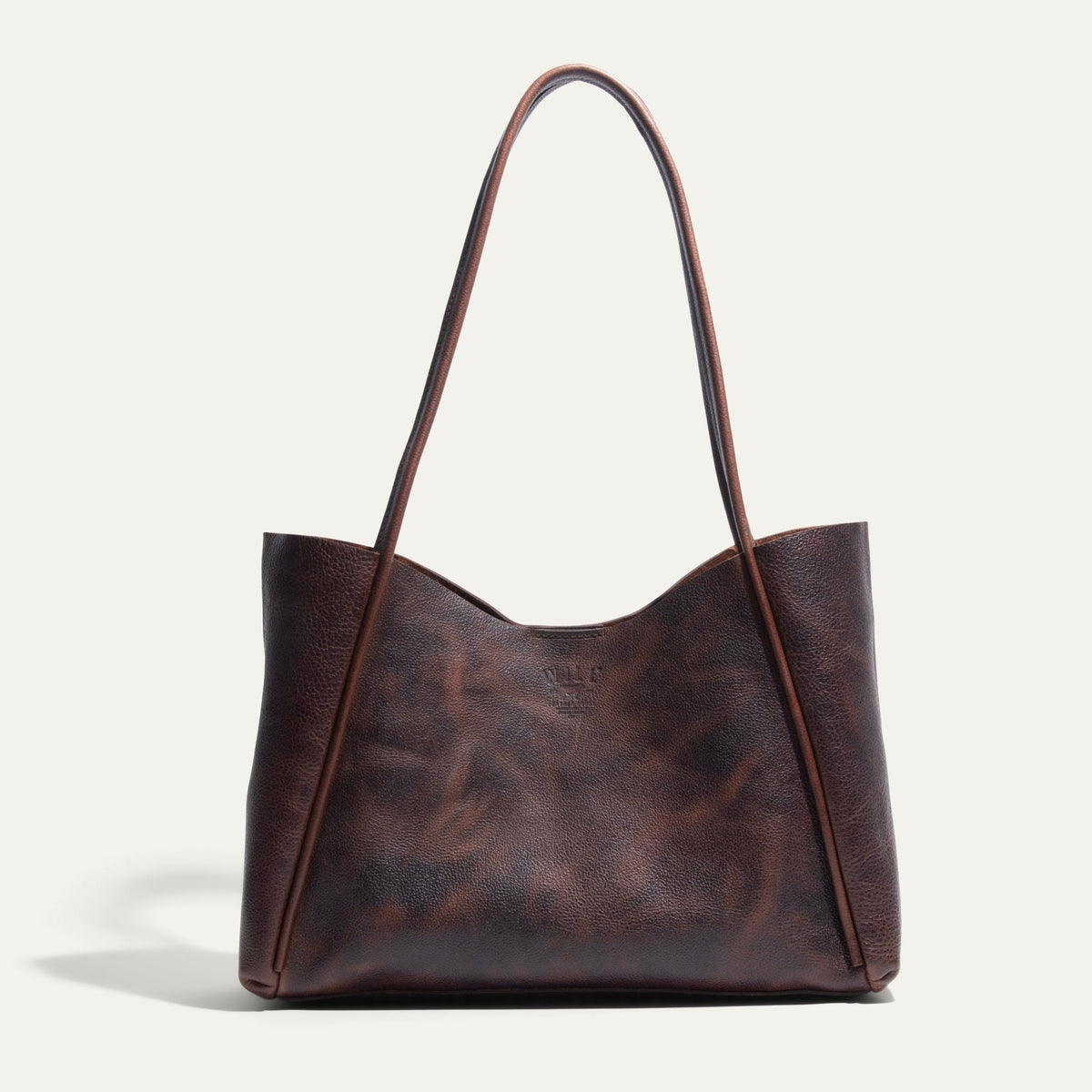 Workshop Tote leather tote bag in dark brown by Will Leather Goods on Tampa Home & Garden Store