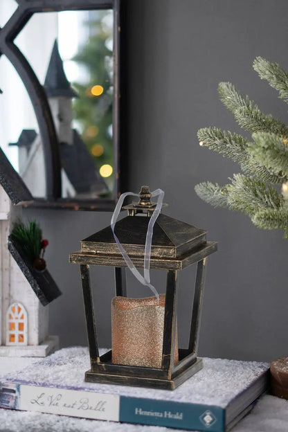 Menifee Lantern With Led Candle Set of 2