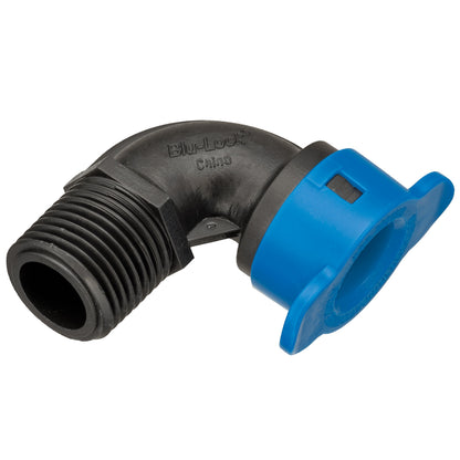 1/2" Blu-Lock x 1/2" MPT Elbow 31970