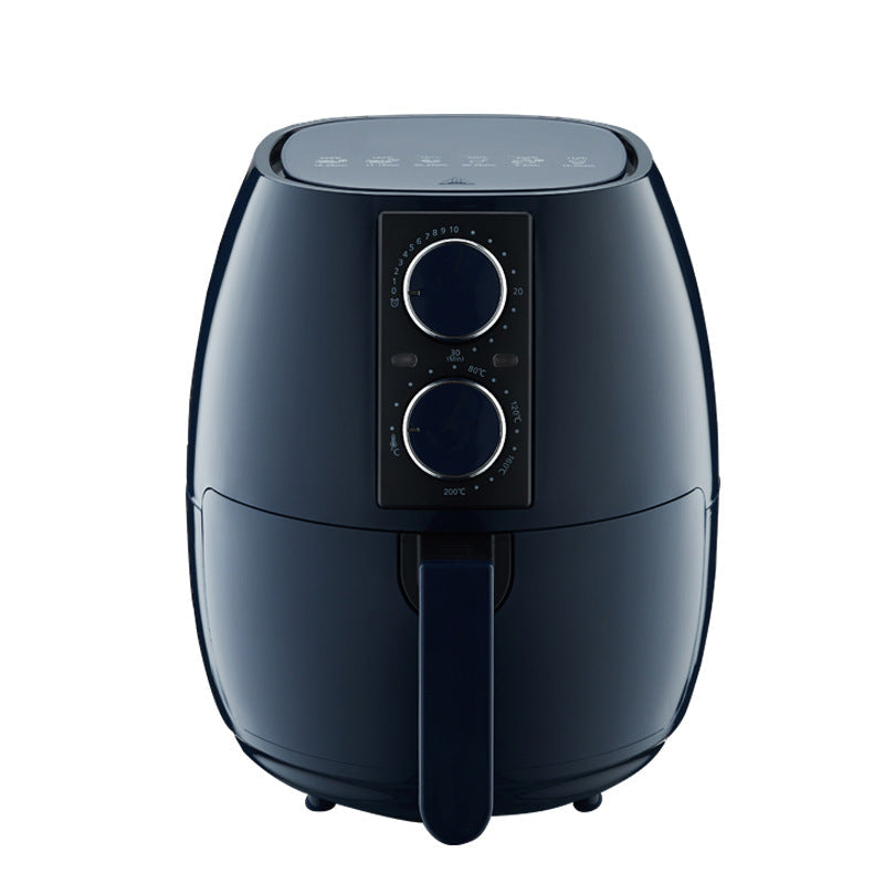 Air fryer dark blue 5L with dual control dials and front handle VIP Digital Presence on Tampa Home & Garden Store