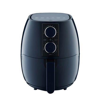 Air fryer dark blue 5L with dual control dials and front handle VIP Digital Presence on Tampa Home & Garden Store
