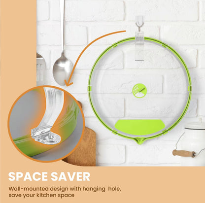 SteamGuard Microwave Cover lime-green wall-mounted space saver VIP Digital Presence on Tampa Home & Garden Store