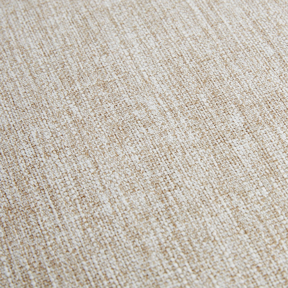 Arm chair cream woven upholstery close-up beige fabric texture on Tampa Home & Garden Store