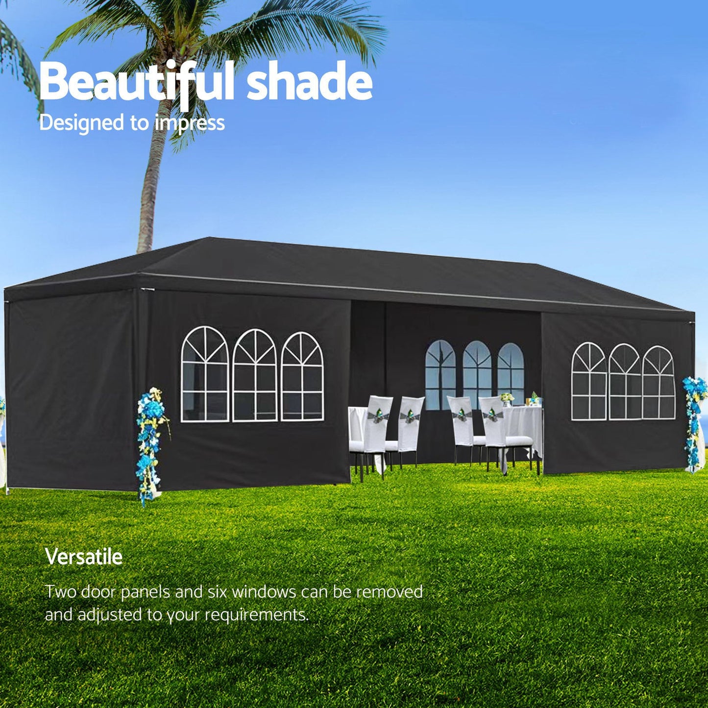 10X30 Wedding Party Gazebo Canopy and Outdoor Tent