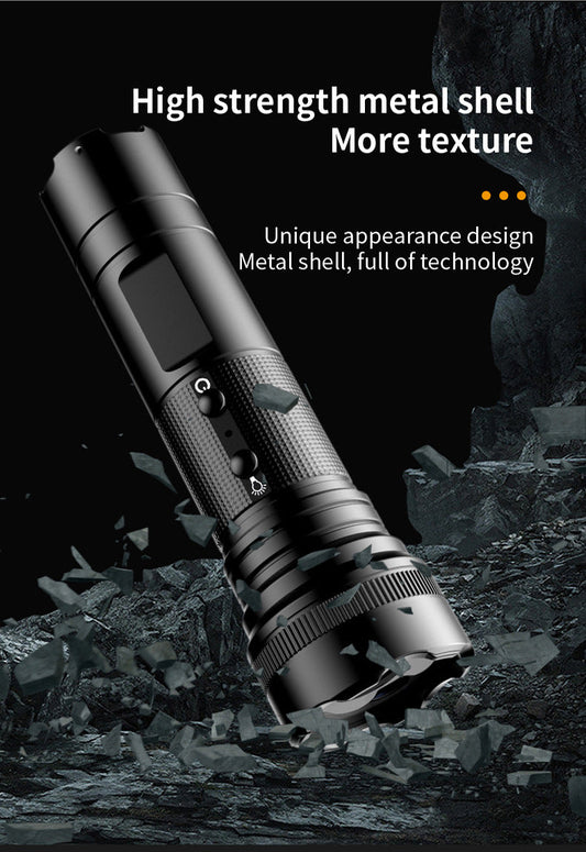 DV4000 Lampe Torche Puissante Enregistreur Casque pour Conduite et Cyclisme 120 degrés Caméra Étanche HD 4K Guide