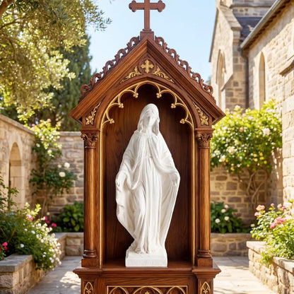 Virgin Mary Statue 31.5 Inch for Yard Patio