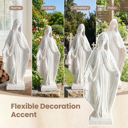 Virgin Mary Statue 31.5 Inch for Yard Patio