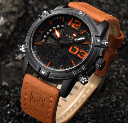 Men's Digital Analog Watch Multifunction