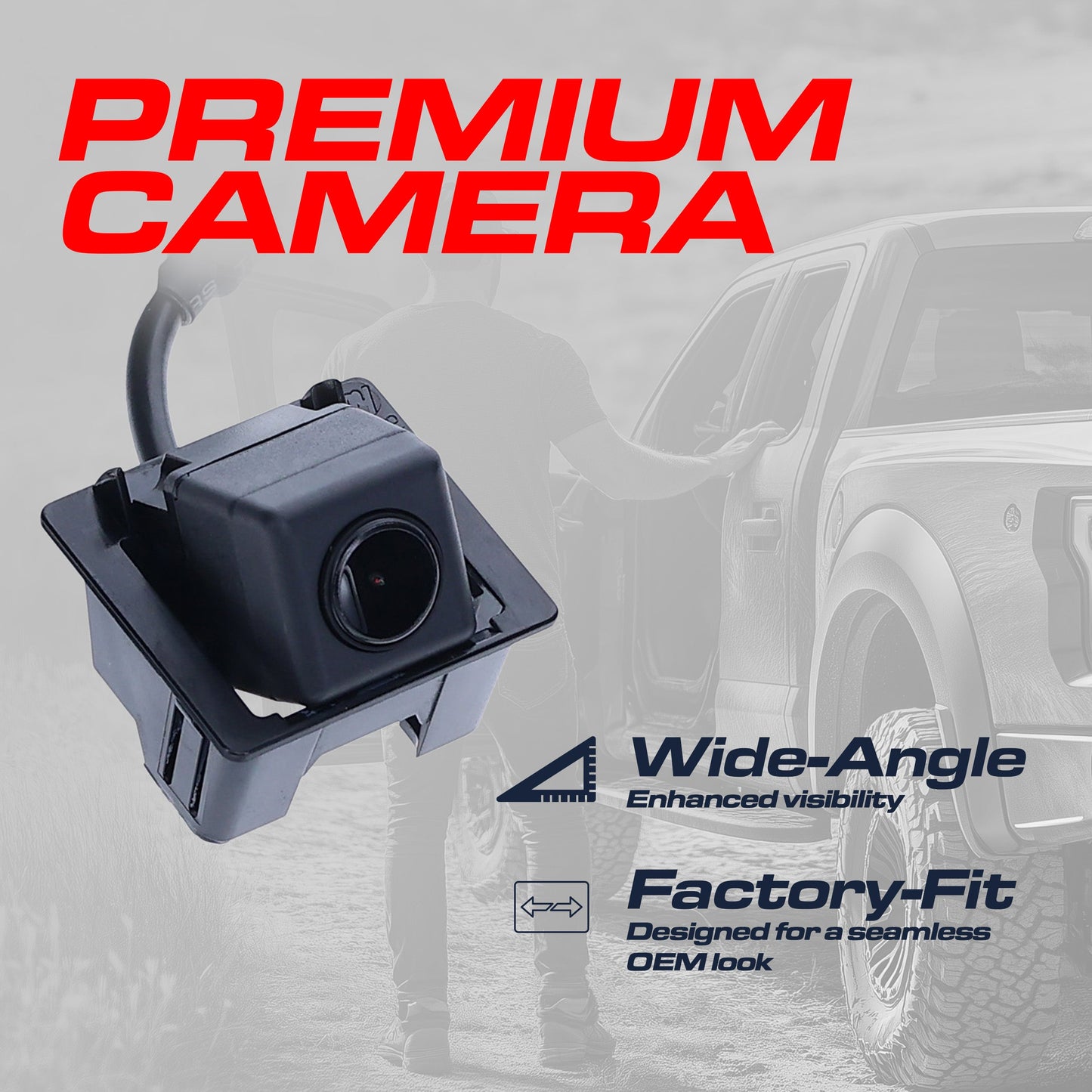 Cadillac CTS/CTS-V backup camera module (OEM) in black housing for 2011–2014 on Tampa Home & Garden Store