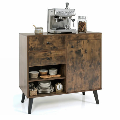 31 Inch Sideboard Cabinet with 2 Drawers