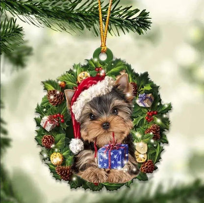 Car Pendant Sleeping Dog Angel Decor Hanging