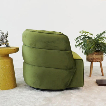 Walden stylish swivel chair green velvet upholstery by Unique Piece Furniture on Tampa Home & Garden Store