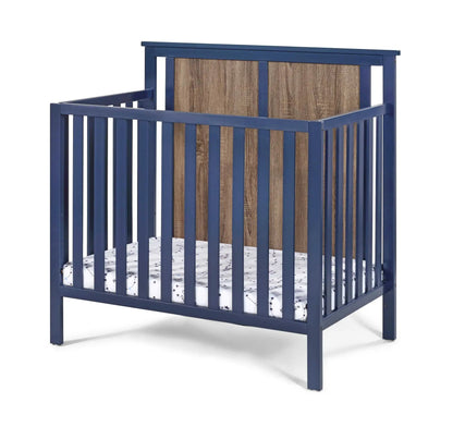 Connelly Mini Crib With Mattress Pad Two Tone