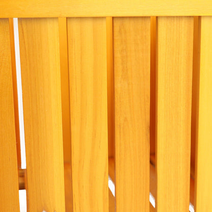 Square Teak Outdoor Flower and Herb Planter