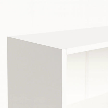 5 Tier Bookshelf Storage Cabinet with Anti-Tip Kit white finish on Tampa Home & Garden Store