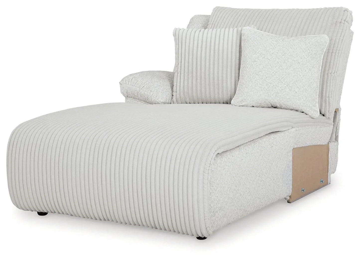 Top Tier Corduroy Reclining Sectional with Chaise