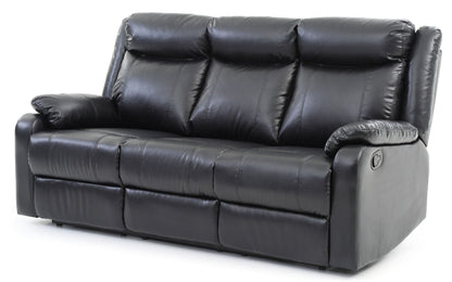 Contemporary Three Seater Reclining Sofa