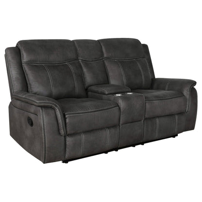 Franklin Manual Reclining Loveseat and Console