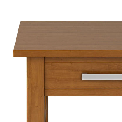 Kitchener Console Table in wood finish with silver drawer pull by Unique Piece Furniture on Tampa Home & Garden Store
