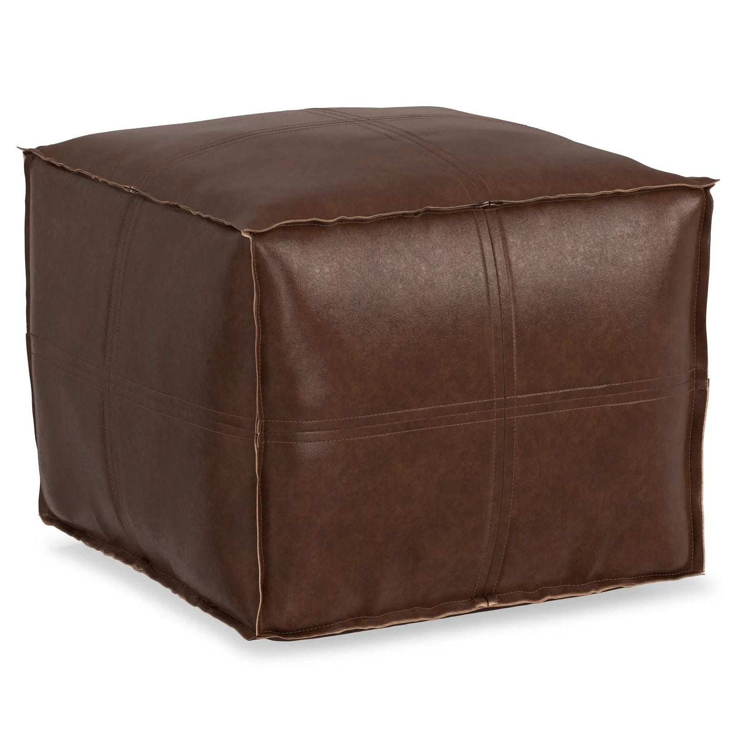 Brody Versatile Square Pouf for Living Rooms