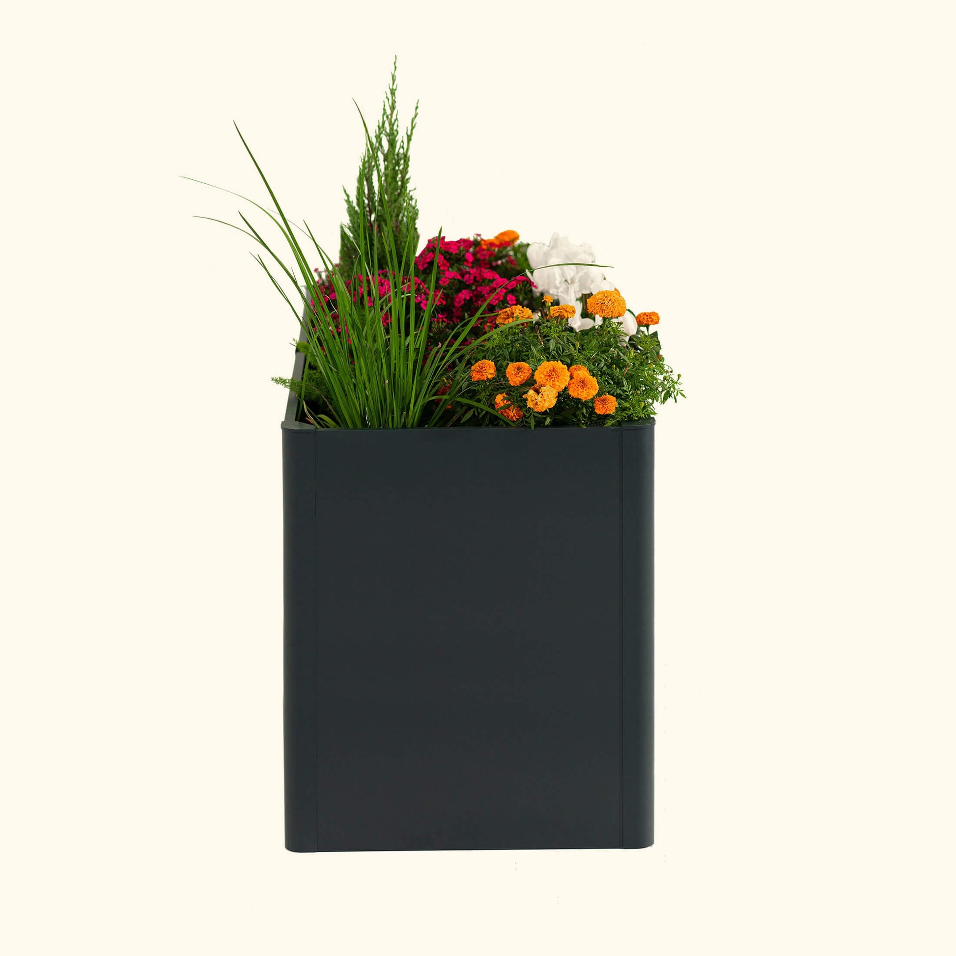 32" High Modern Raised Garden Bed 27"x 53" Midsize Metal - Tampa Home & Garden Store