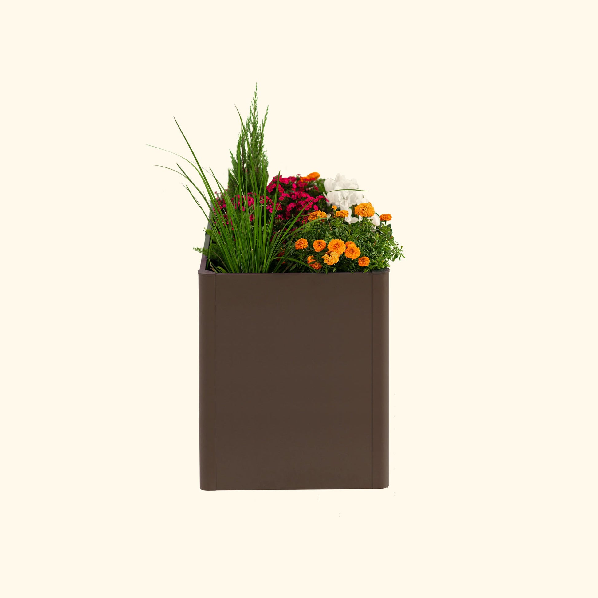 32" High Modern Raised Garden Bed 27"x 53" Midsize Metal - Tampa Home & Garden Store