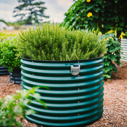 32" Tall 42" Round Raised Garden Bed Metal - Tampa Home & Garden Store