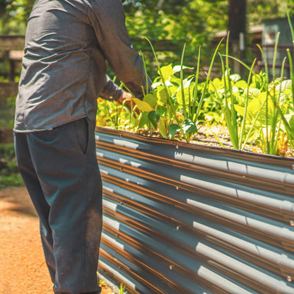 32" Tall Midsize Raised Garden Bed 6 in 1 Modular Metal - Tampa Home & Garden Store