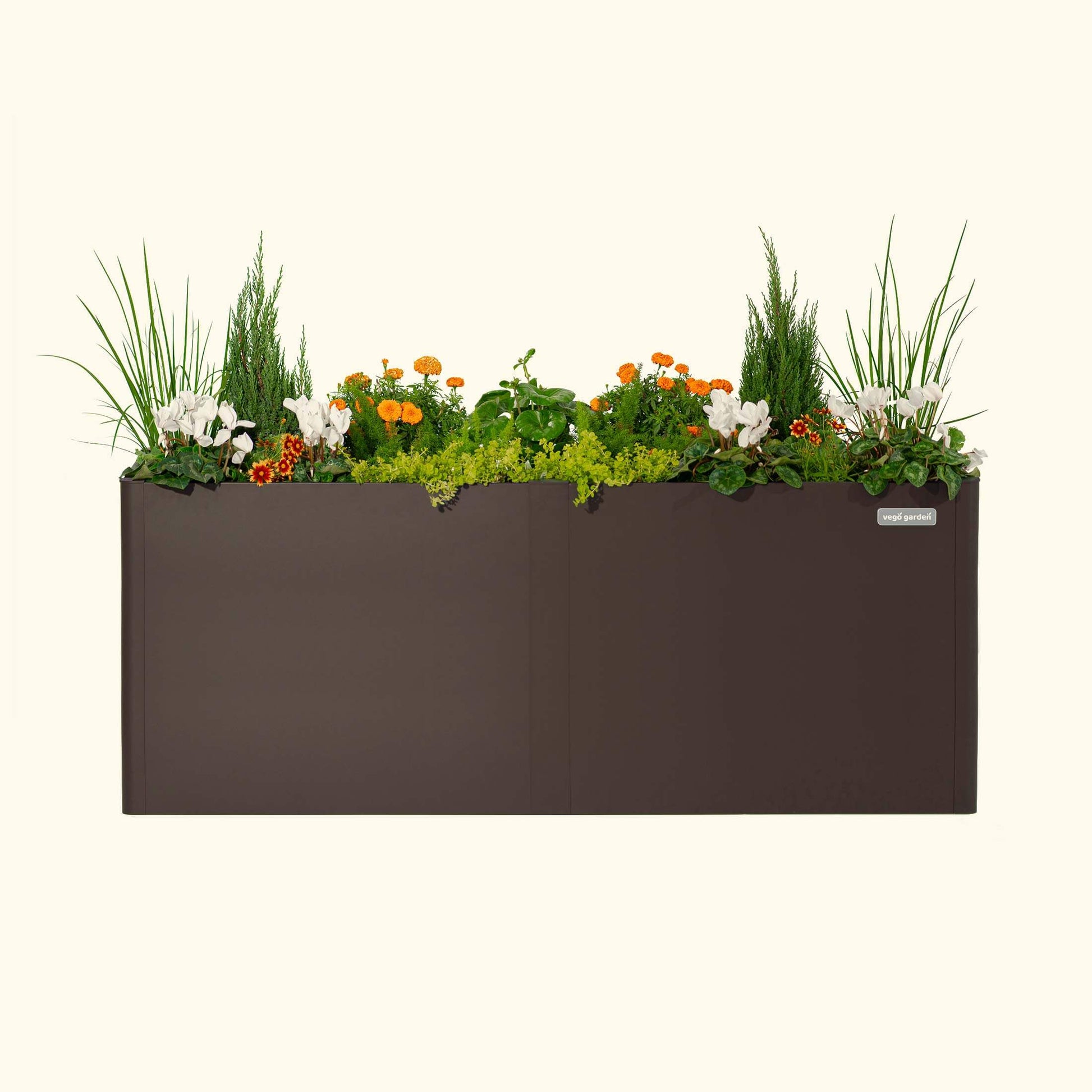 32" Tall Modern Raised Garden Bed Large 42" x 83" Metal - Tampa Home & Garden Store