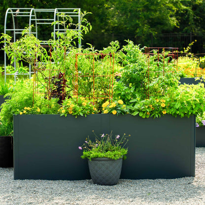 32" Tall Modern Raised Garden Bed Large 42" x 83" Metal - Tampa Home & Garden Store