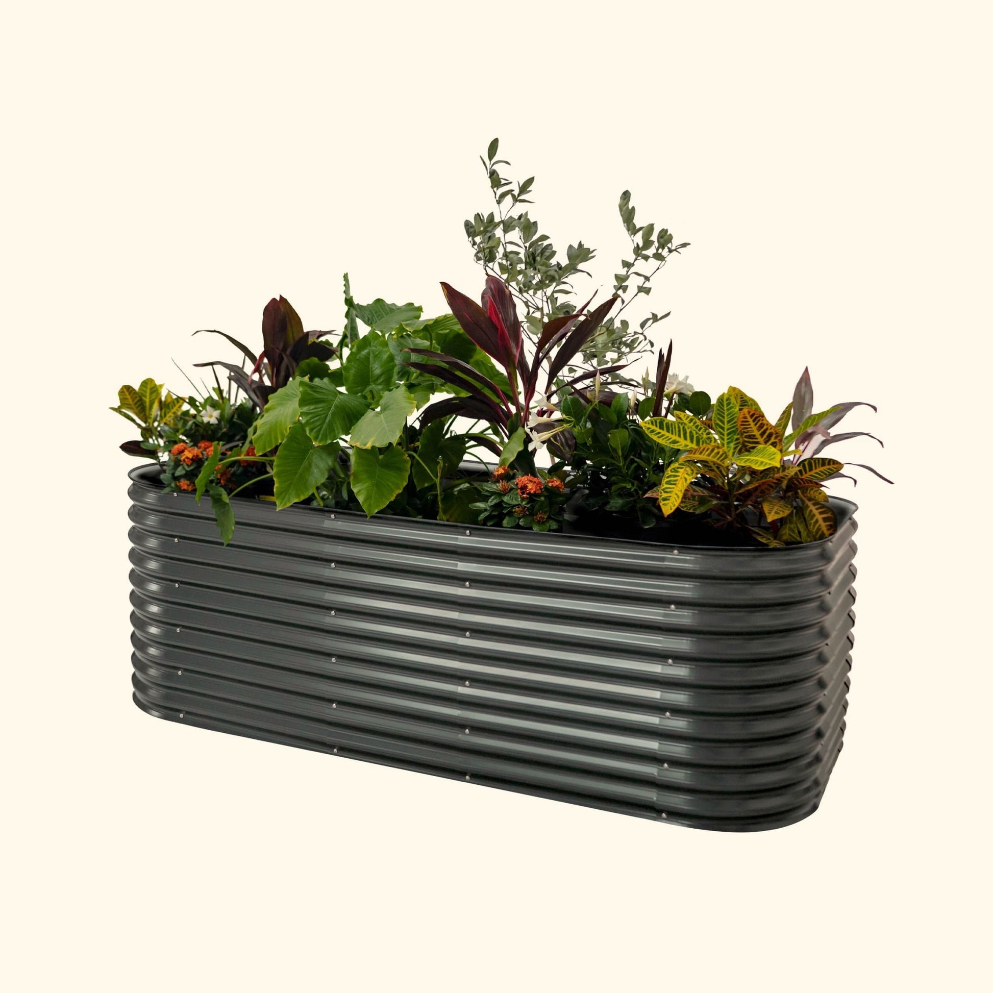 32" Tall Huge Raised Garden Bed Kit 10 in 1 Modular Metal - Tampa soil911.com