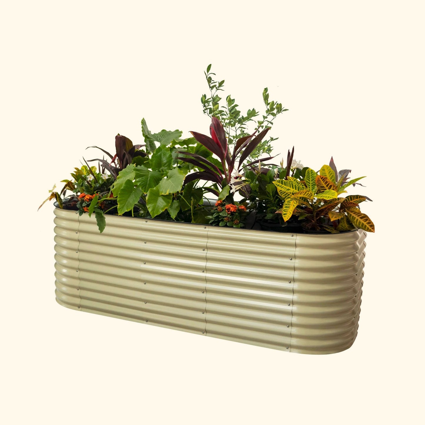 32" Tall Huge Raised Garden Bed Kit 10 in 1 Modular Metal - Tampa soil911.com