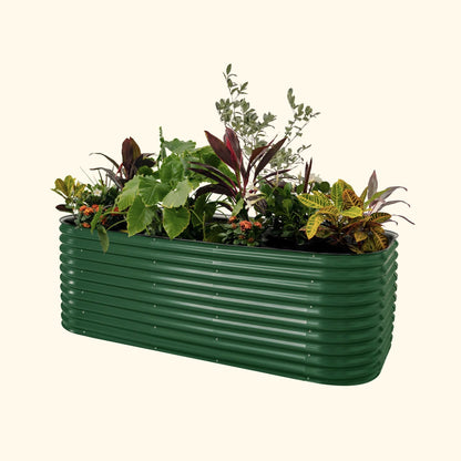 32" Tall Huge Raised Garden Bed Kit 10 in 1 Modular Metal - Tampa soil911.com