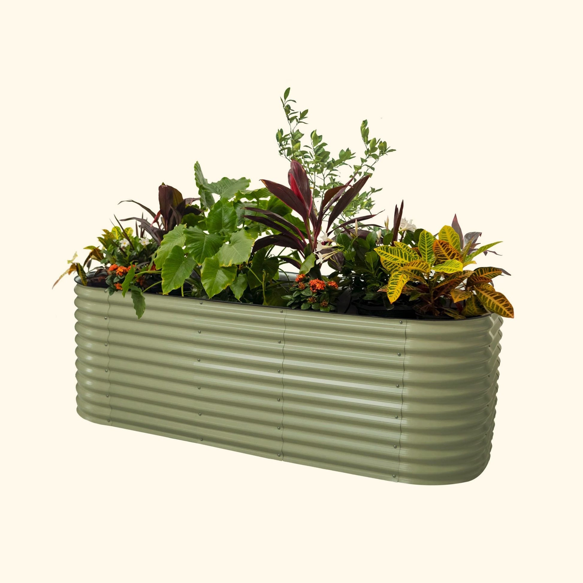 32" Tall Huge Raised Garden Bed Kit 10 in 1 Modular Metal - Tampa soil911.com