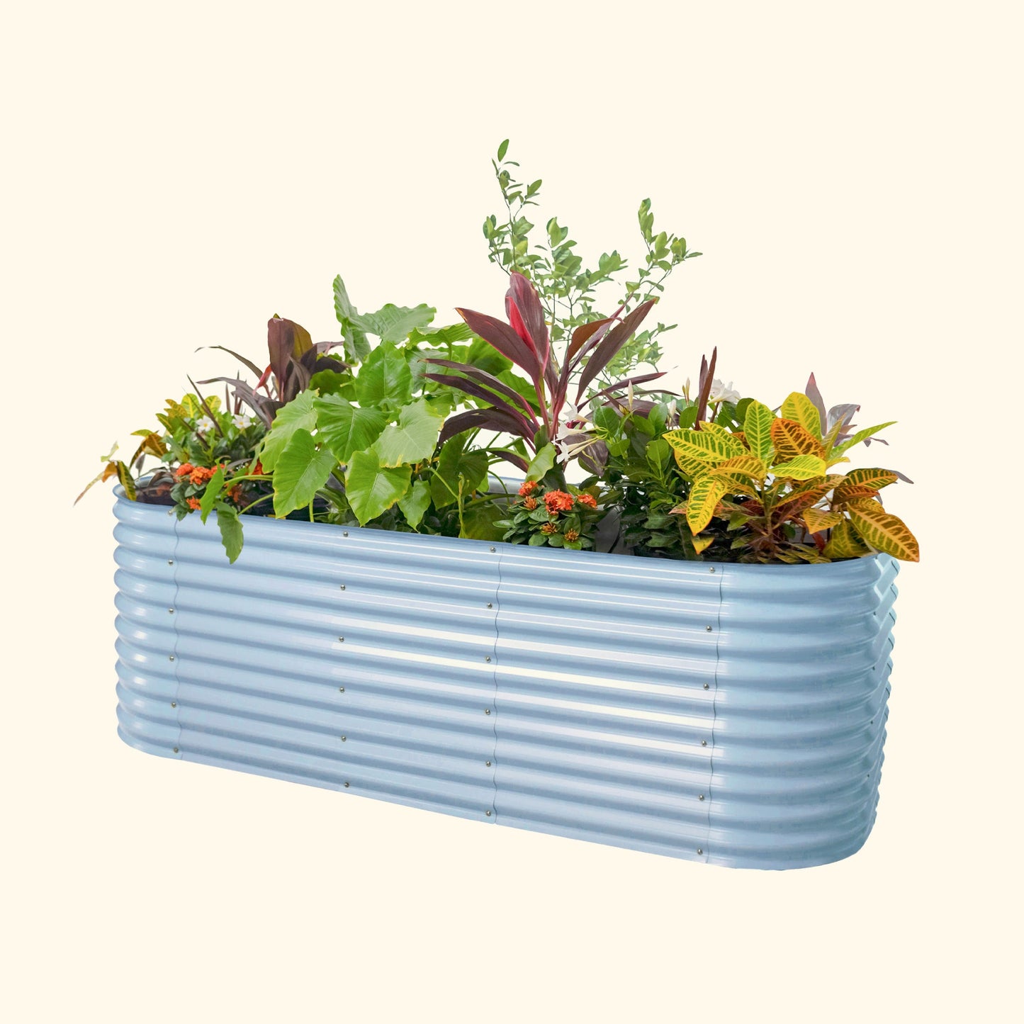 32" Tall Huge Raised Garden Bed Kit 10 in 1 Modular Metal - Tampa soil911.com
