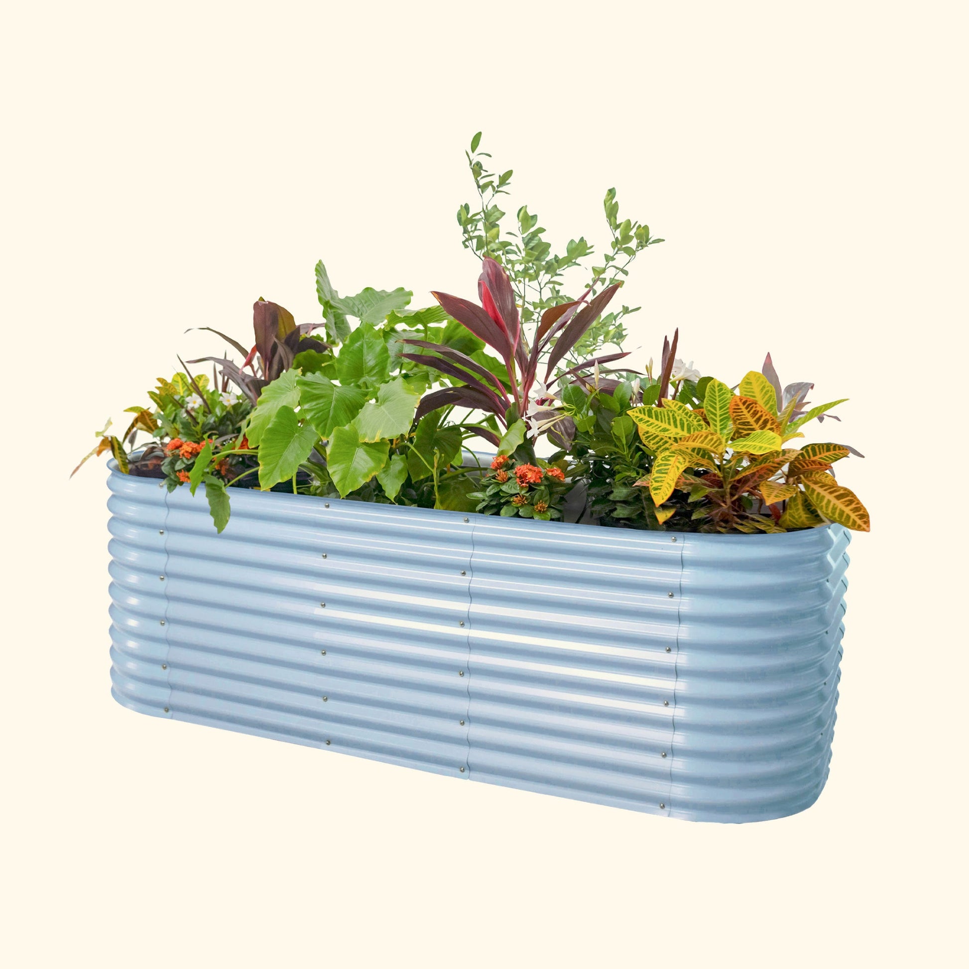 32" Tall Huge Raised Garden Bed Kit 10 in 1 Modular Metal - Tampa soil911.com
