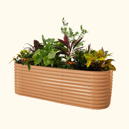 32" Tall Huge Raised Garden Bed Kit 10 in 1 Modular Metal - Tampa soil911.com