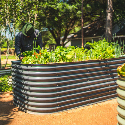 32" Tall Huge Raised Garden Bed Kit 10 in 1 Modular Metal - Tampa soil911.com