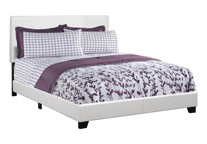 Upholstered Transitional Bed Frame For Bedroom