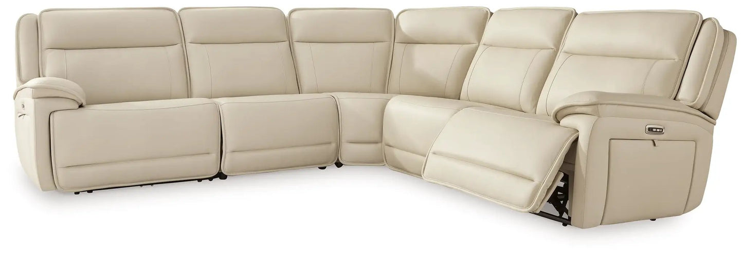 Double Deal and Reclining Sectional Sofa