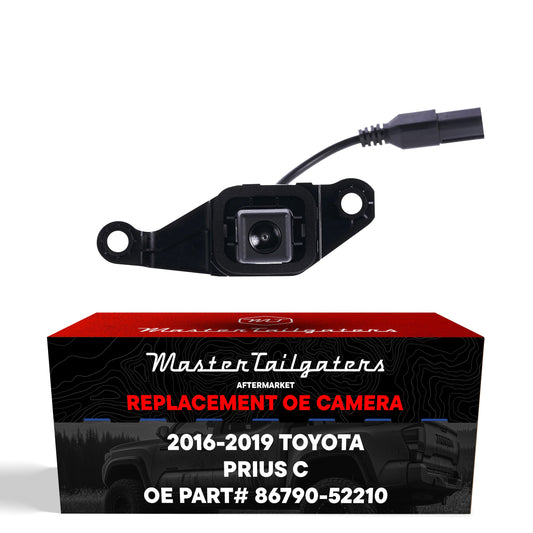 Backup camera for Prius C 2016-2019, Master Tailgaters OEM black housing with plug on Tampa Home & Garden Store