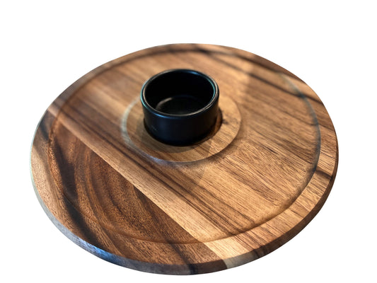 Medium Chip n Dip with Ceramic Bowl