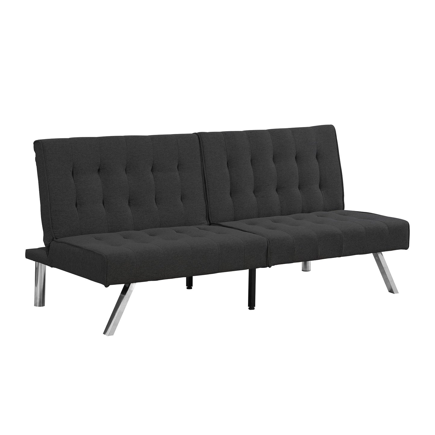 Modern Futon Sofa Bed and Convertible Guest Seat